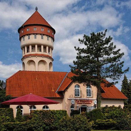 Am Wasserturm Pension Bad Muskau Bagian luar foto