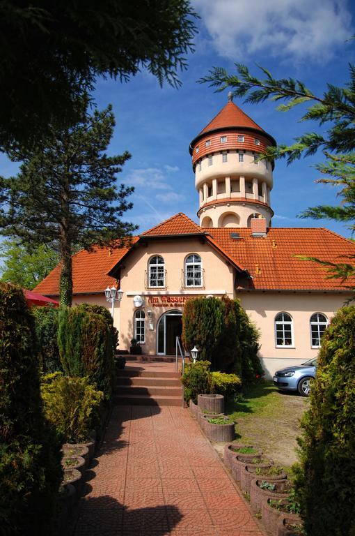 Am Wasserturm Pension Bad Muskau Bagian luar foto