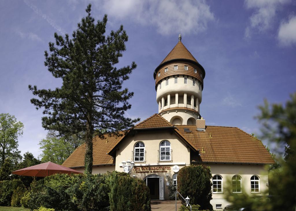 Am Wasserturm Pension Bad Muskau Bagian luar foto